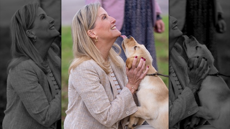 Sophie, Duchess of Edinburgh pictured at an event in April 2025