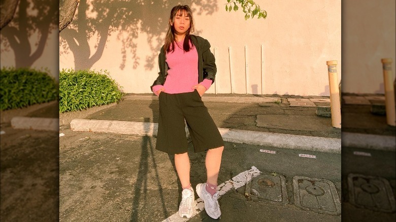 Bermuda shorts styling