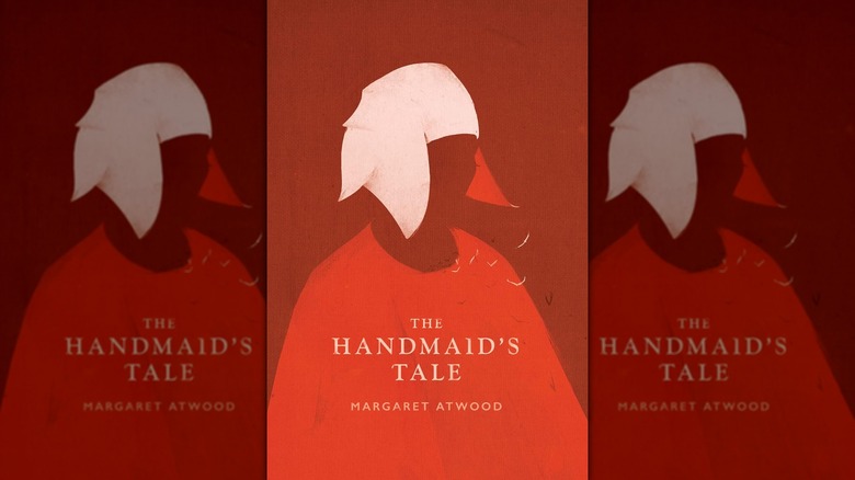 The cover of "The Handmaid's Tale" by Margaret Atwood