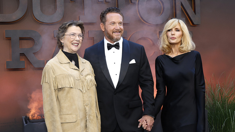 The cast of Dutton Ranch at the Season 1 New York premiere