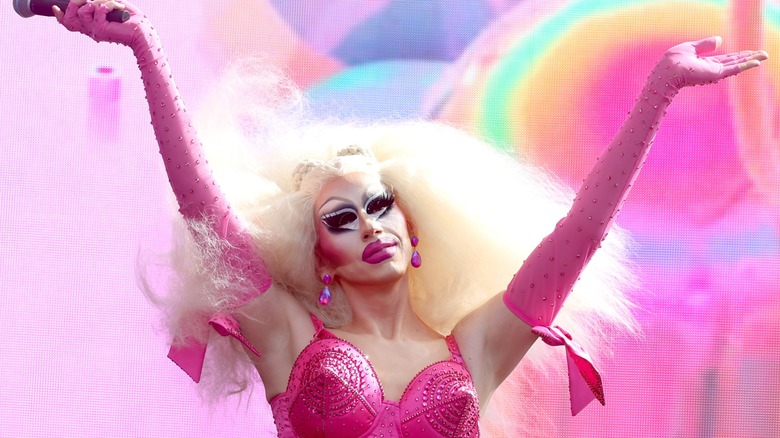Trixie Mattell posing