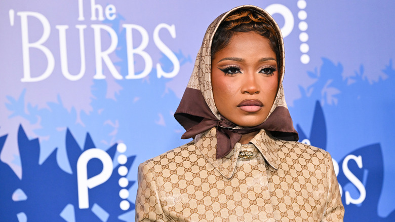 Keke Palmer attends the Premiere Event of Peacock's "The 'Burbs" at Universal Studios Backlot on February 05, 2026 in Universal City, California