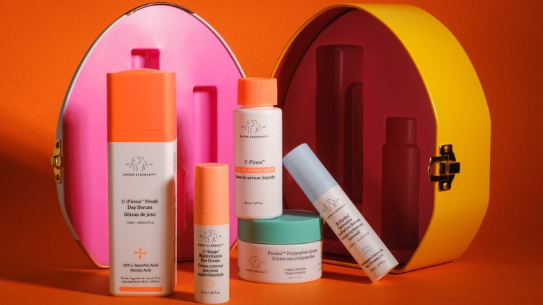 Drunk Elephant products and box