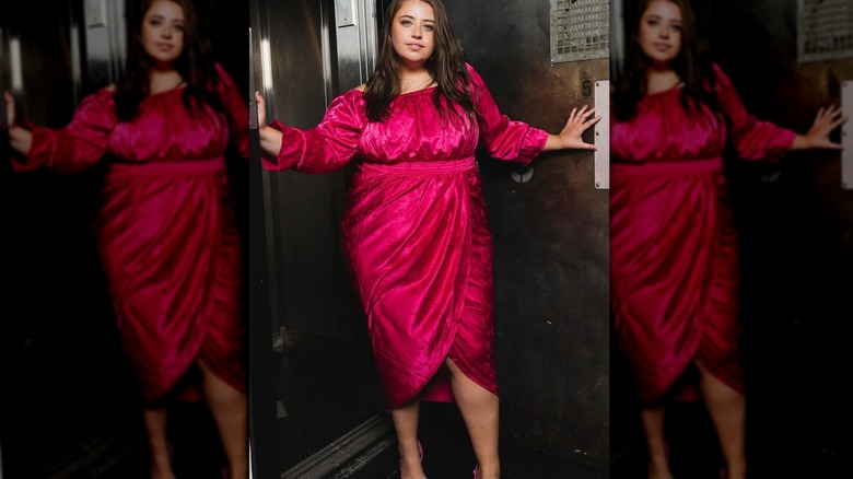 Fuchsia dress