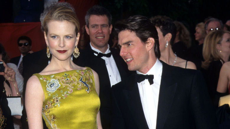 Nicole Kidman on the red carpet with Tom Cruise