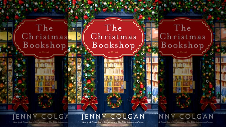 The cover of The Christmas Bookshop