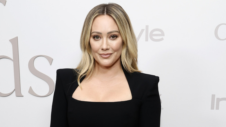 Hillary Duff on the red carpet