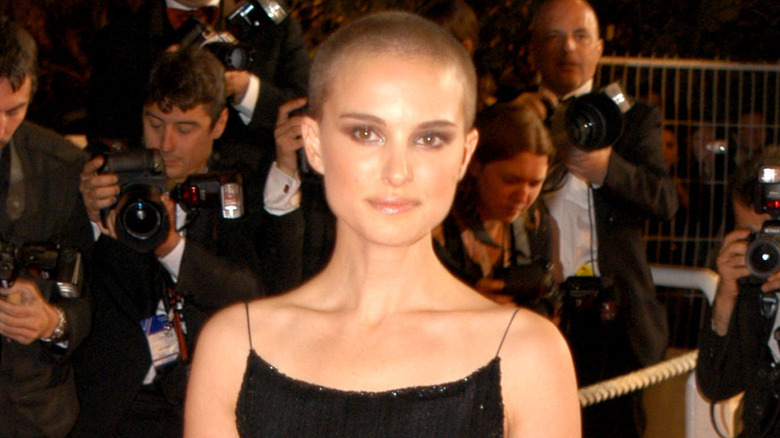 Natalie Portman shaved head