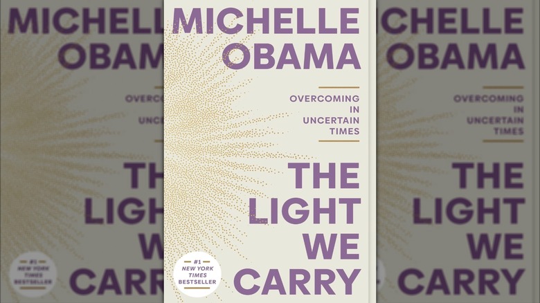 The cover of Michelle Obama's book