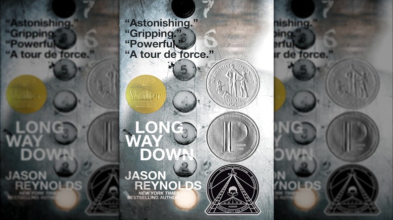 The cover of Long Way Down by Jason Reynolds