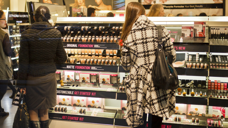 Shopping at Sephora