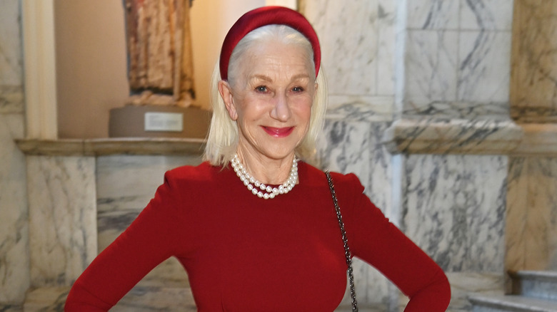 helen mirren at cartier event april 2025