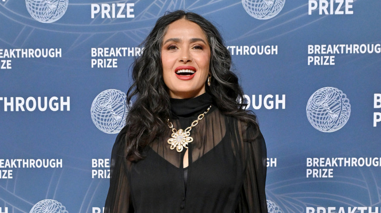 salma hayek at Breakthrough Prize Ceremony April 2025