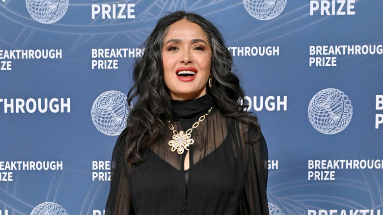 salma hayek at Breakthrough Prize Ceremony April 2025
