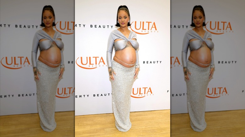 rihanna at ulta in march 2022