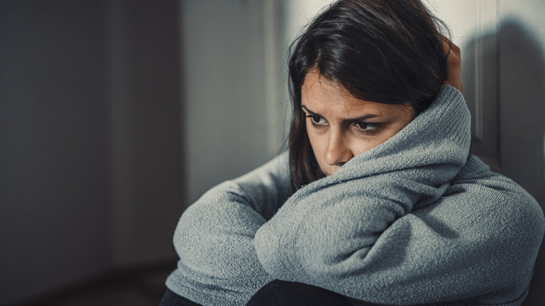 Sad woman