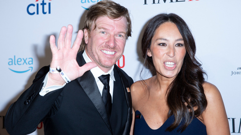 Chip and Joanna Gaines at an event together
