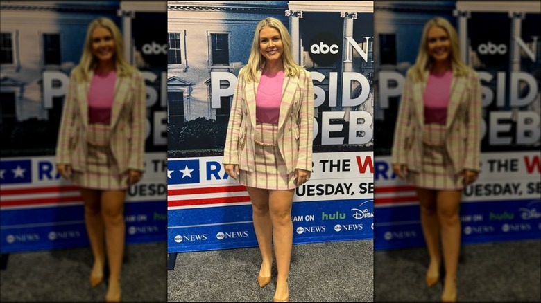 karoline leavitt campaigning for trump in september 2024