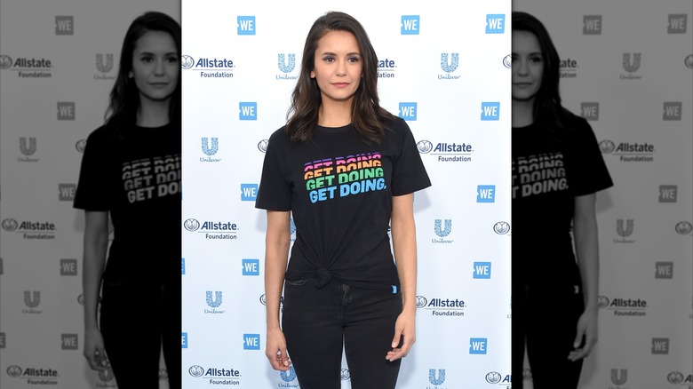 Nina Dobrev at WE Day California in 2019