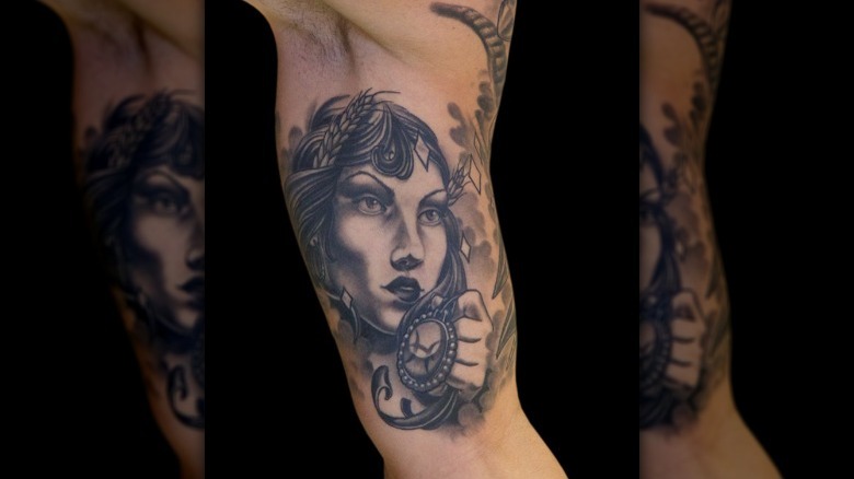 Pisces woman tattoo