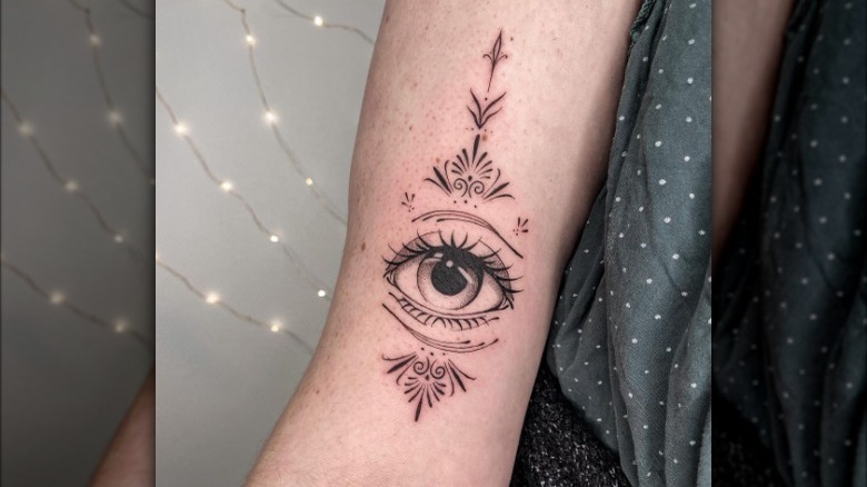 Mystic eye tattoo