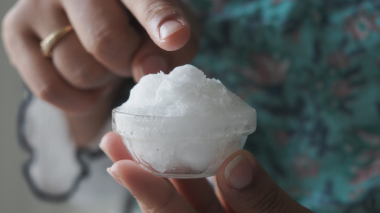 Coconut and oil