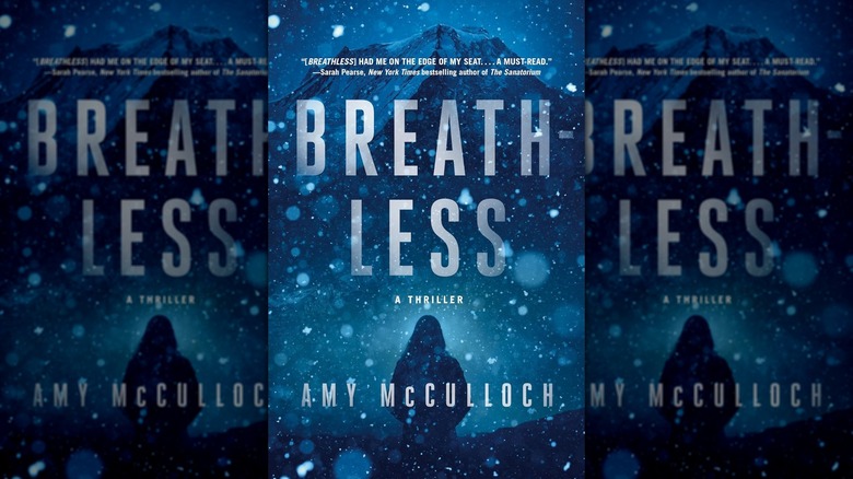 The book cover of "Breathless" by Amy McCulloch