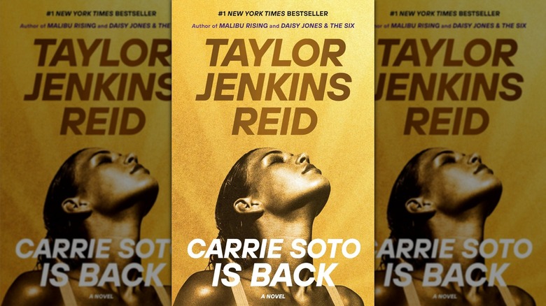 The book cover of "Carrie Soto Is Back" by Taylor Jenkins Reid