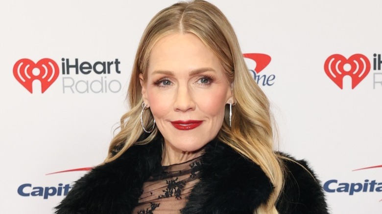 ennie Garth attends iHeartRadio 102.7 KIIS FM's Jingle Ball 2025 at Intuit Dome on December 05, 2025 in Los Angeles