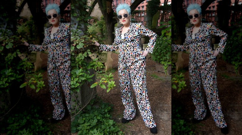 Cyndi Lauper during New York Fashion Week 2025