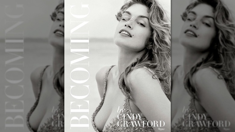 Cindy Crawford on the cover of her memoir Becoming