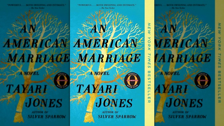 The book cover of "An American Marriage" by Tayari Jones