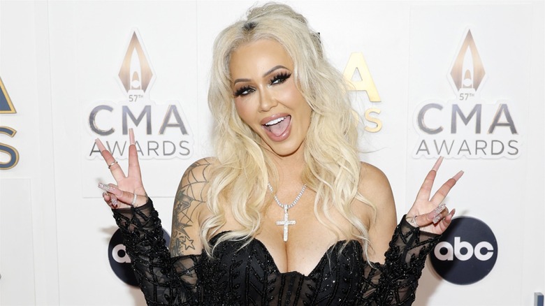 Bunnie Xo on the red carpet
