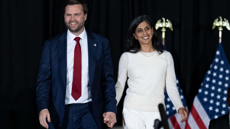 JD and Usha Vance in November 2024