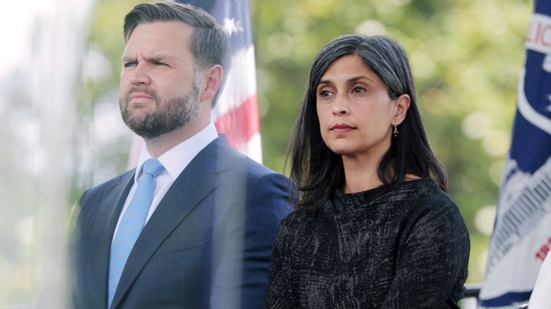JD and Usha Vance in may 2025