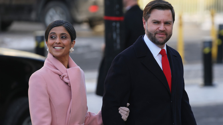 JD and Usha during the January 2025 inauguration