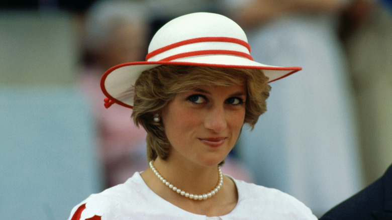 Princess Diana smiling