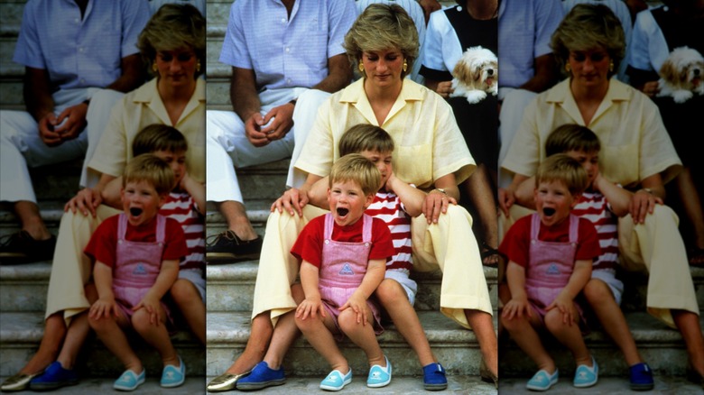 Princess Diana and kids