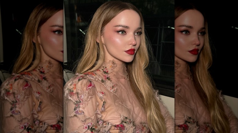 Dove Cameron pictured in January 2025