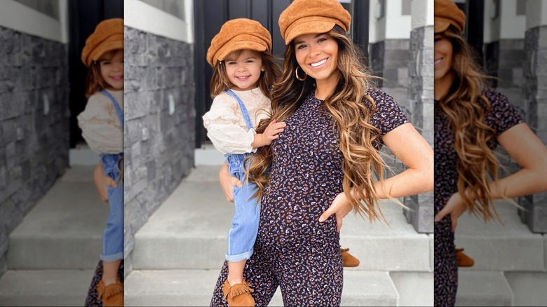 Taylor Frankie Paul with her daughter