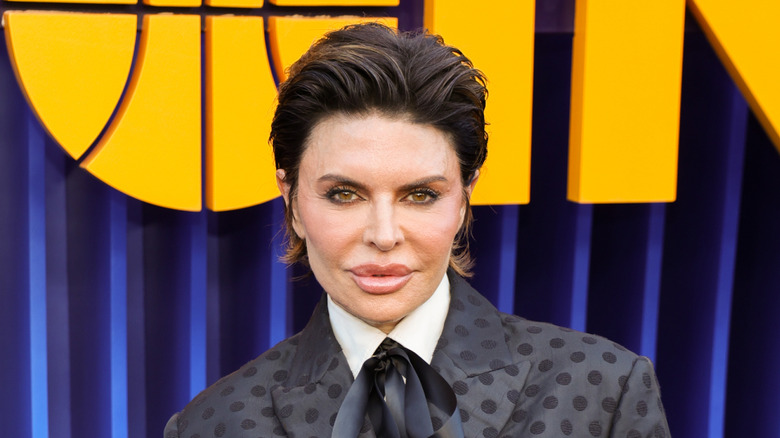 Lisa Rinna on the red carpet of the premiere of Netflix's "Running Point" Season 2 in April 2026