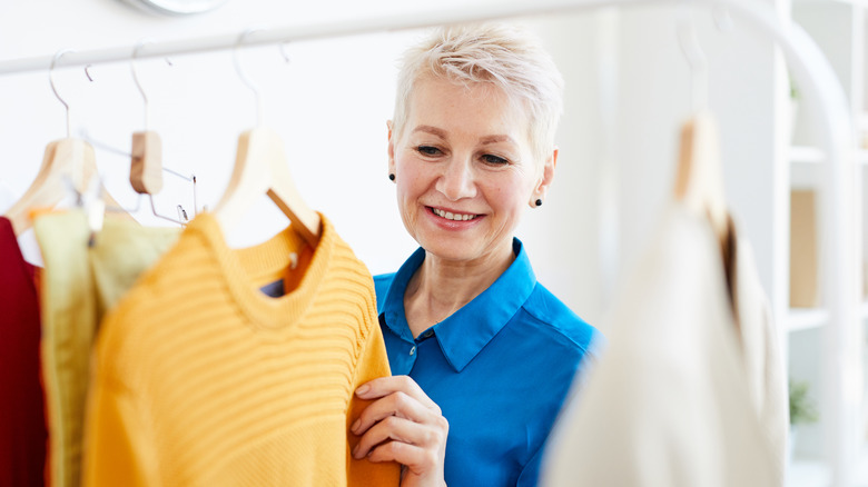 woman shopping