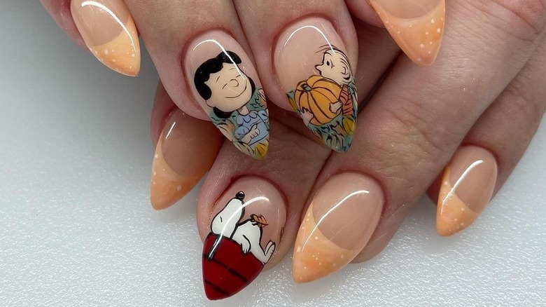 Charlie Brown nails