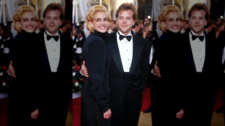 Julia Roberts and Kiefer Sutherland
