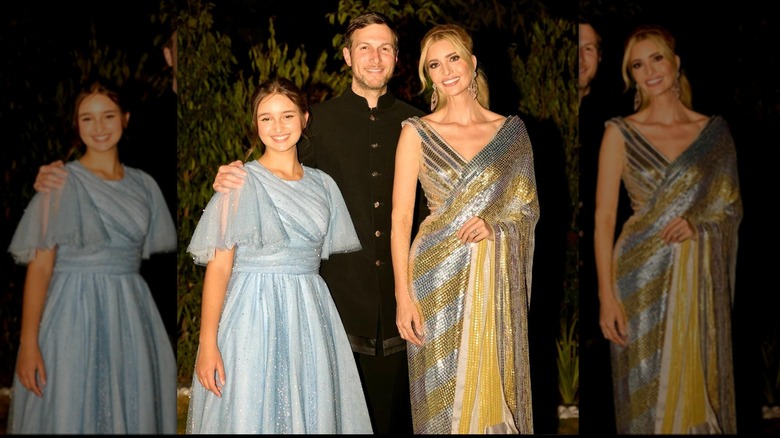 Arabella Kushner, Jared Kushner, and Ivanka Trump in India