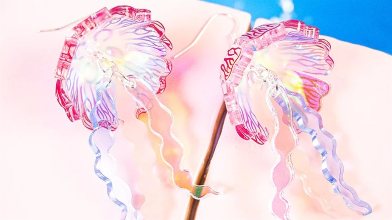 Jellyfish earrings