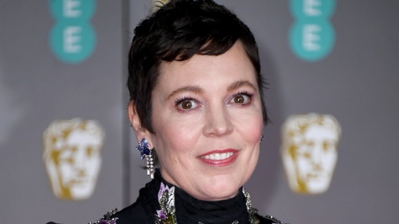 Olivia Colman attends the EE British Academy Film Awards 2020 at Royal Albert Hall on February 02, 2020