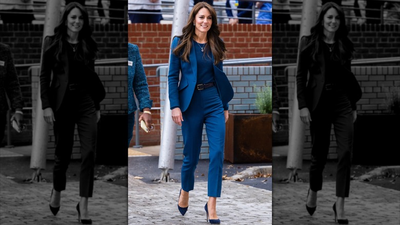 Kate Middleton pictured smiling in 2023