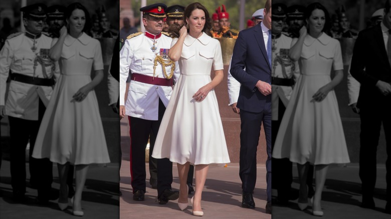 Kate Middleton pictured at an event in 2026
