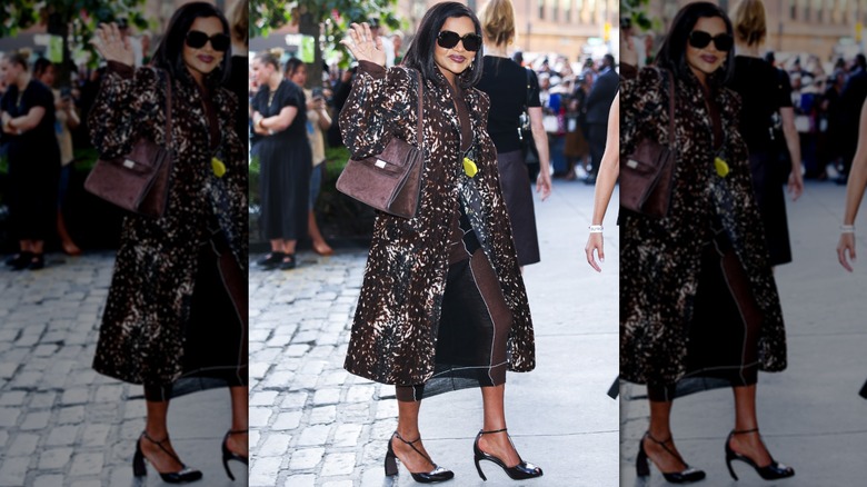 Mindy Kaling at New York Fashion Week